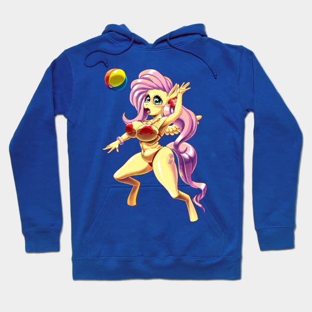 Fluttershy Hoodie by BakaNeko